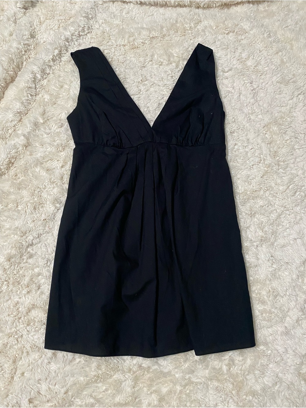 GAP Black V-Neck Mini Dress